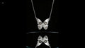 Collar con colgante de plata Cruz de Luz