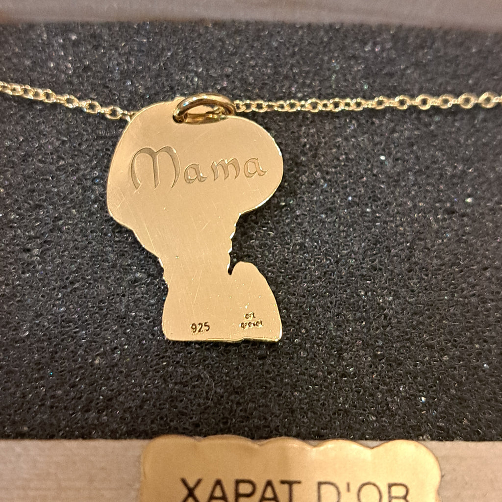 Colgante Snoopy de Plata y Esmalte