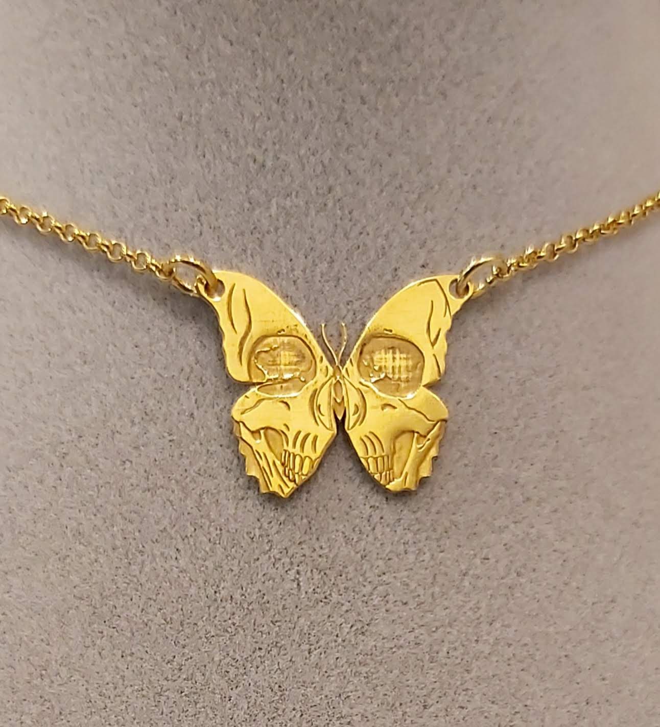Collar con colgante de plata Cruz de Luz