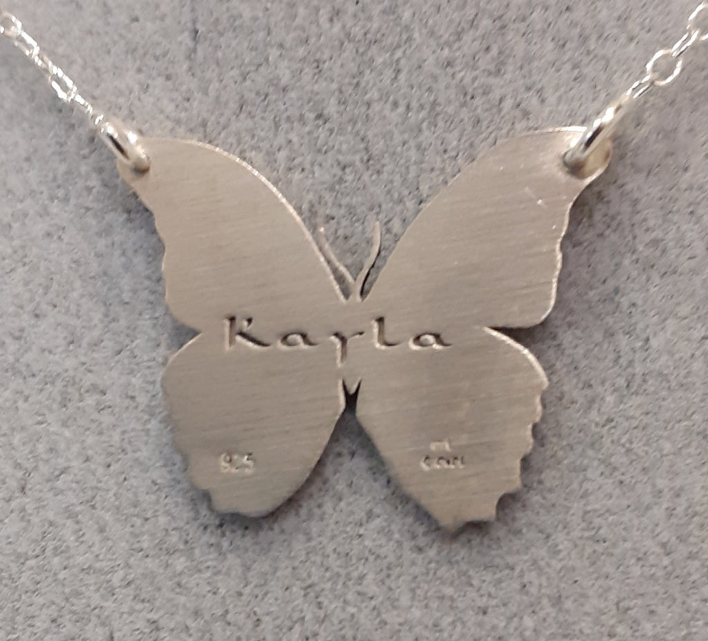 Collar con colgante de plata Cruz de Luz