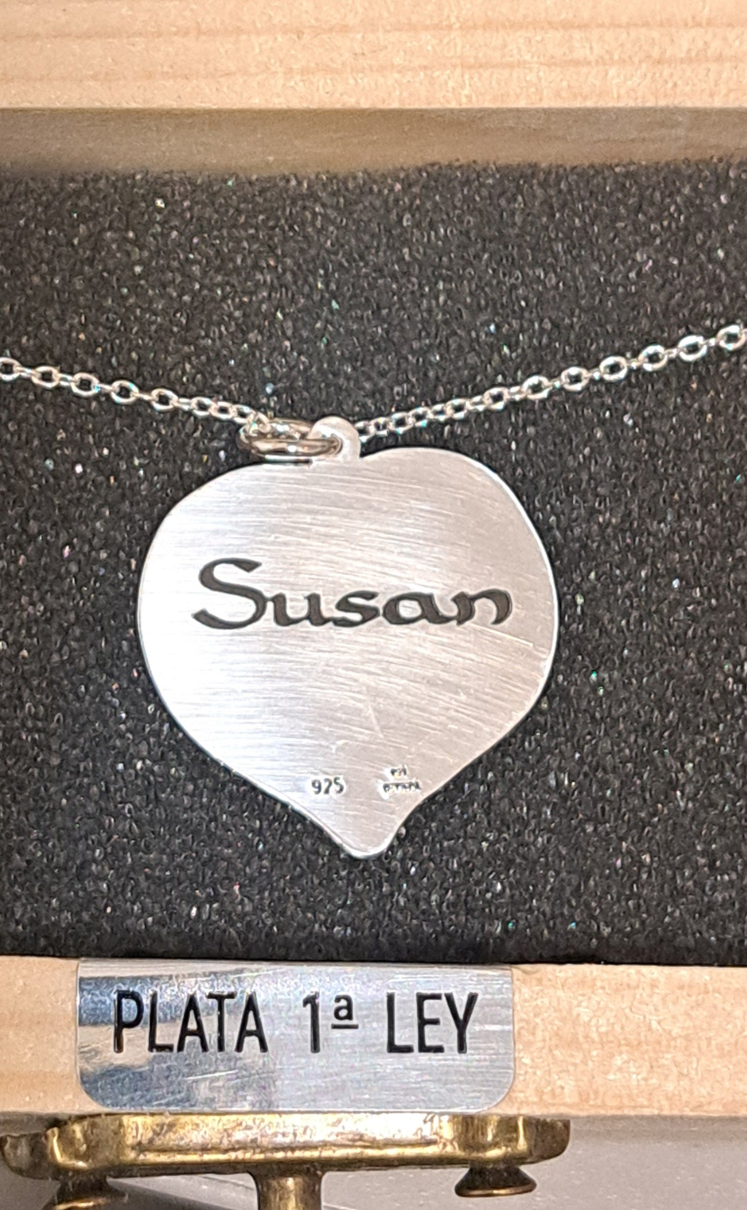Colgante Snoopy Corazón de Plata y Esmalte