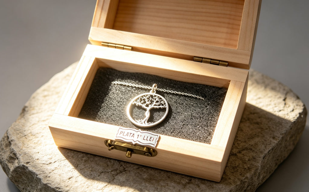 Tree of Life Pendant Necklace Woman Silver