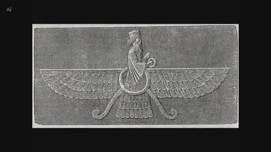Colgante Faravahar Plata de Ley 925
