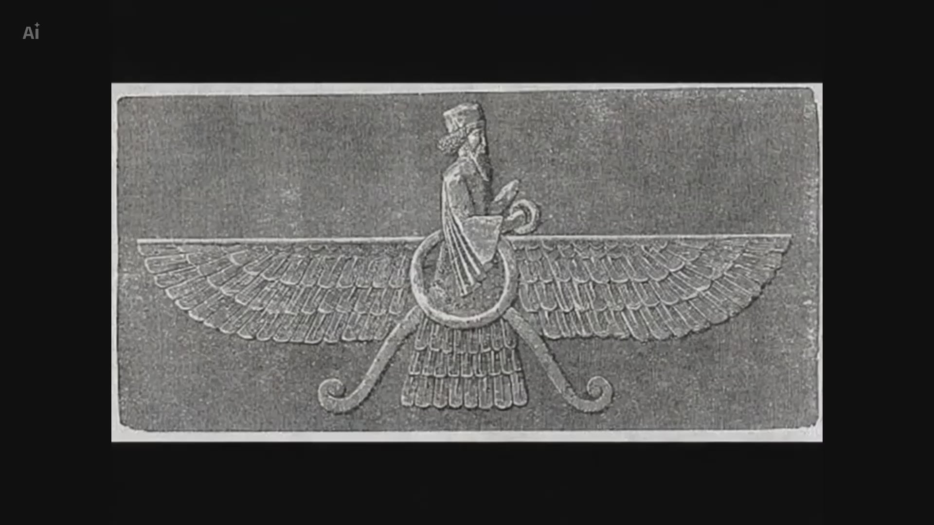 Faravahar Pendant Sterling Silver