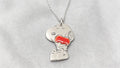 Colgante Snoopy de Plata y Esmalte